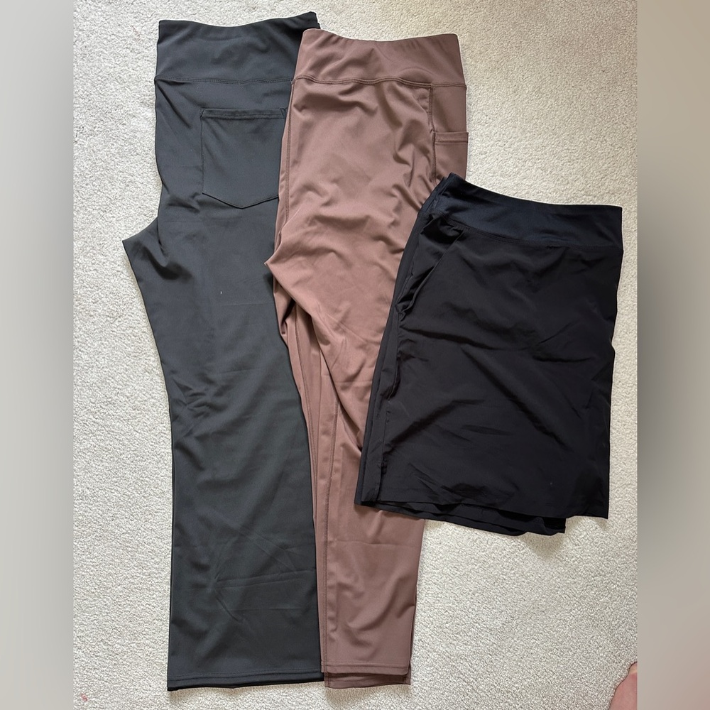Plus Size Activewear Bottoms Bundle
